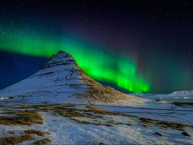 Travel With Raelinn - Iceland Northern Lights Kirkjufell